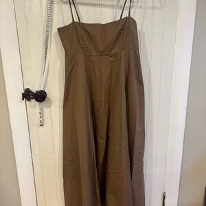 DISSH brown side zip Dress